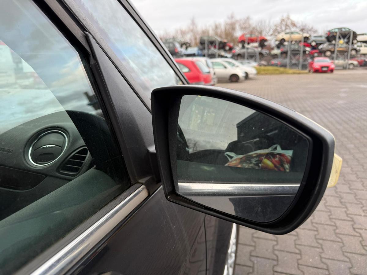 Ford Galaxy 2 WA6 original Außenspiegel rechts klappbar Panther Schwarz BJ09